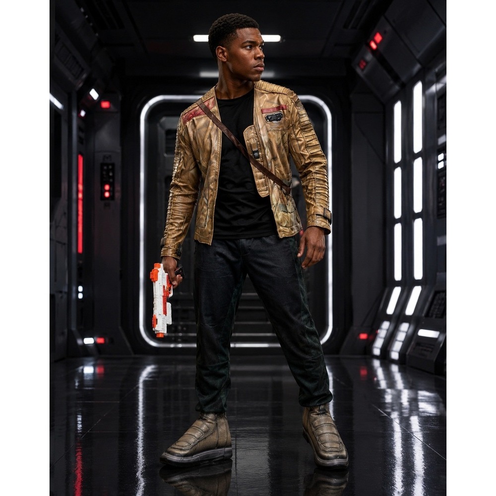 Star Wars Finn Mens Costume Standard Size M Rubies Disney Outfit Halloween